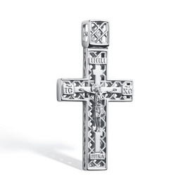 Крест христианский 03-4083.0000-00 серебро Полновесный